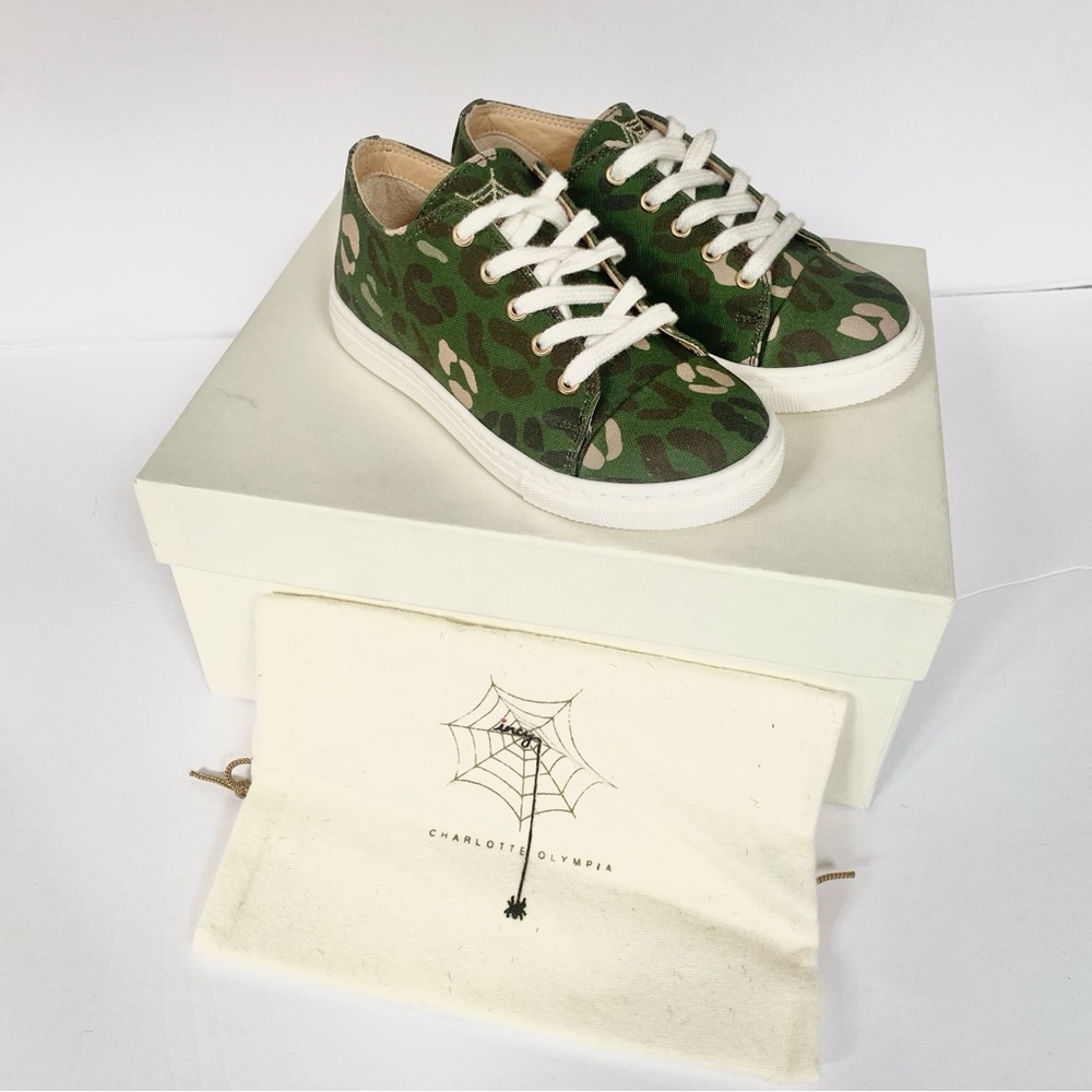 Charlotte Olympia Incy Camo print Sneakers